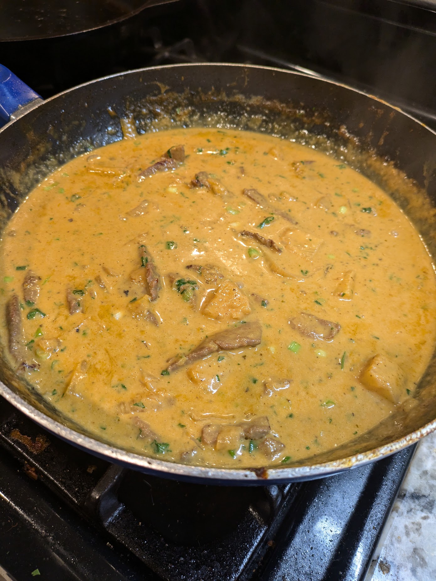 Curry in the wok